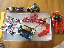 LOT ROBOT ROBOTS TRANSFORMERS POWER RANGERS BANDAI  vintage jouet toy