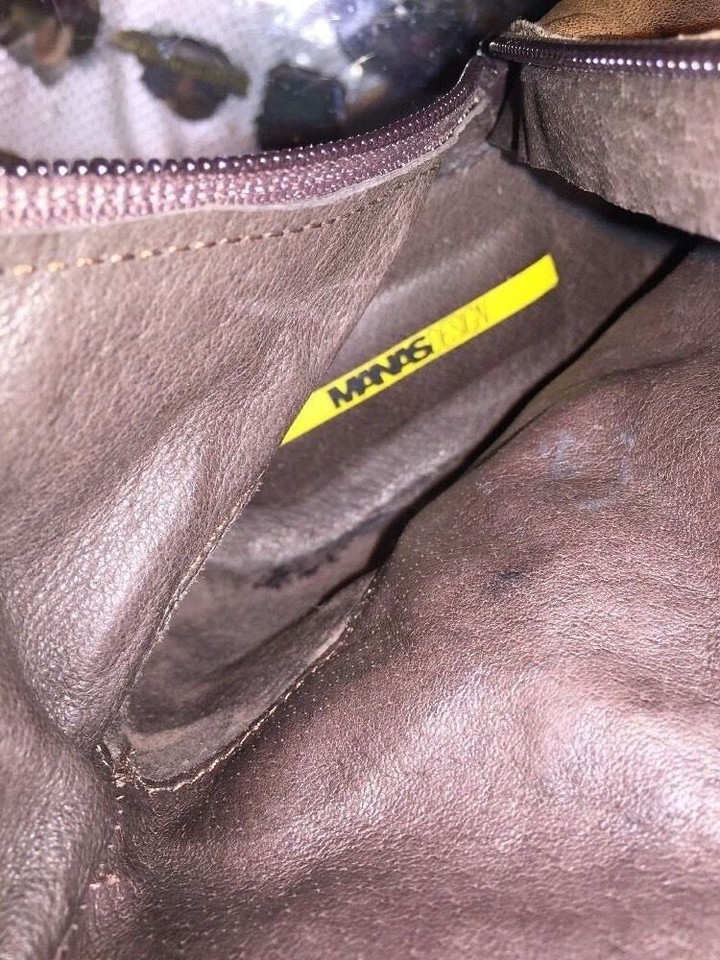 Manas Design Brown Leather Ankle Boots Zipper Women's Sz 40 eBay