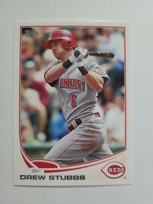 DREW STUBBS 2013 TOPPS BASEBALL CARD # 106 E4569