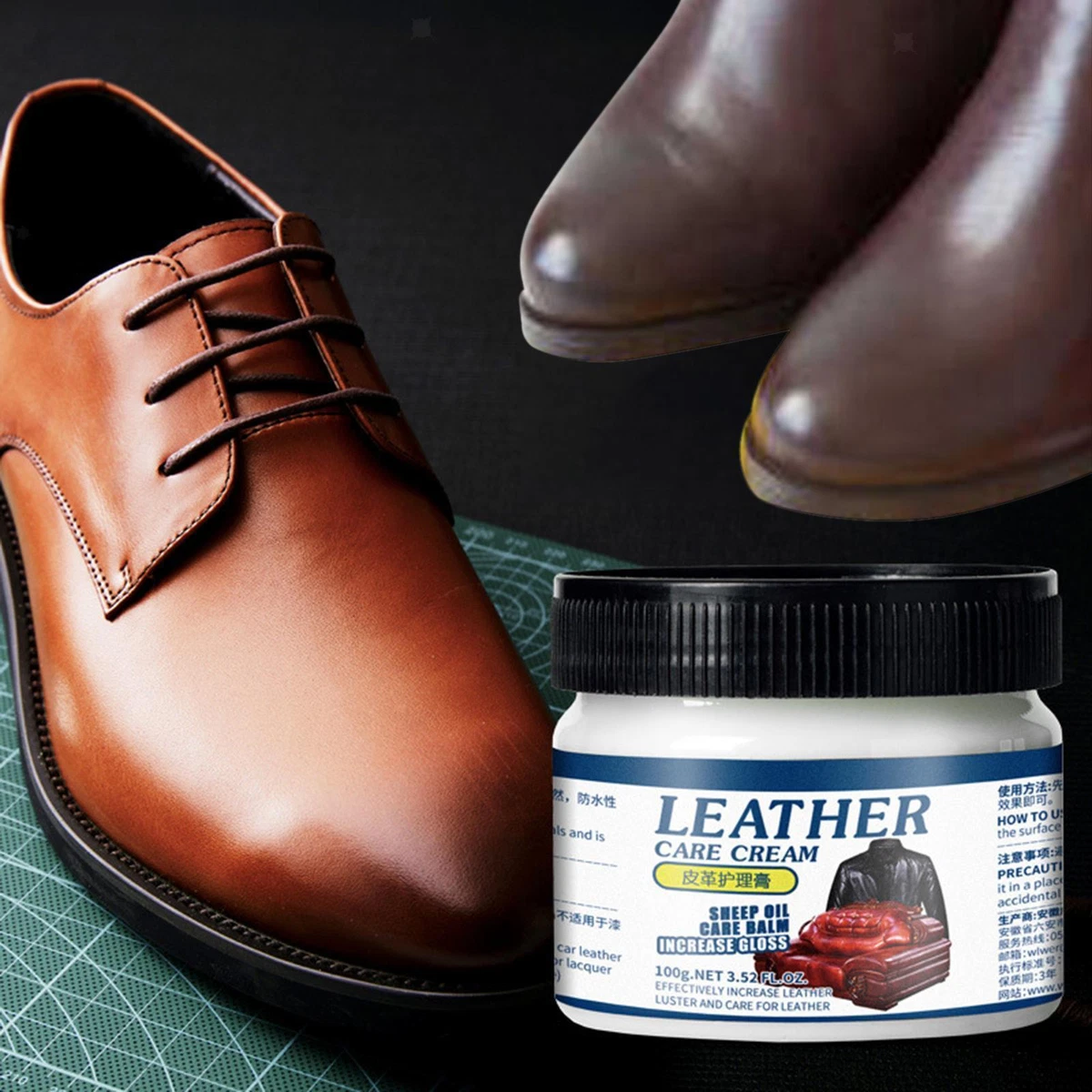 Leather Maintenance Cream Cracks Leather Polish Care for Furniture