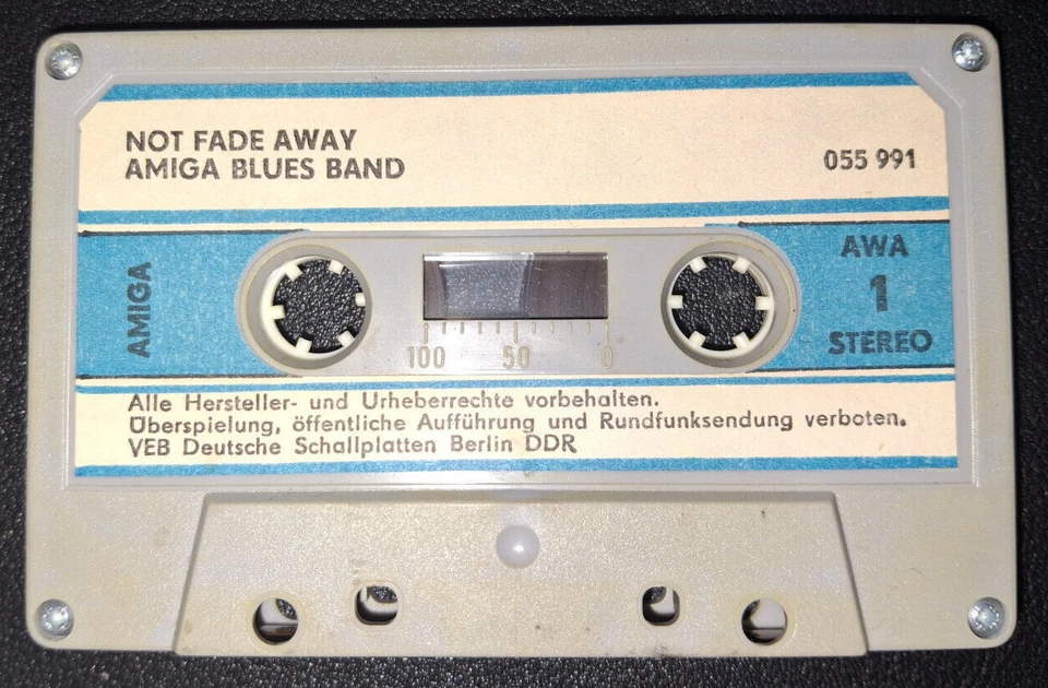 Not Fade Away Amiga Blues Band KASSETTE MC DDR VEB EVP Disco 065 991 GDR Blues 1 - Bild 3 von 4