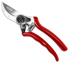 9" Raptor Professional Bypass Pruner Carbon Steel Curved Blade 1" Cut Capacity