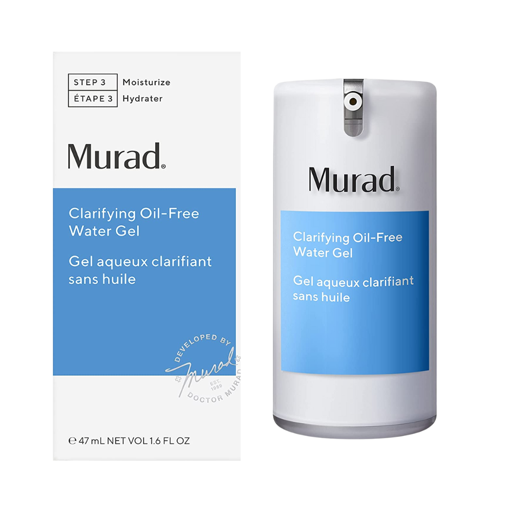 Murad Clarifying Water Gel Hydrating Face Moisturiser 47ml x2