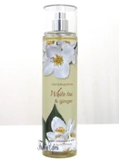 BATH & BODY WORKS WHITE TEA & GINGER FRAGRANCE BODY MIST SPRAY 8 FL OZ