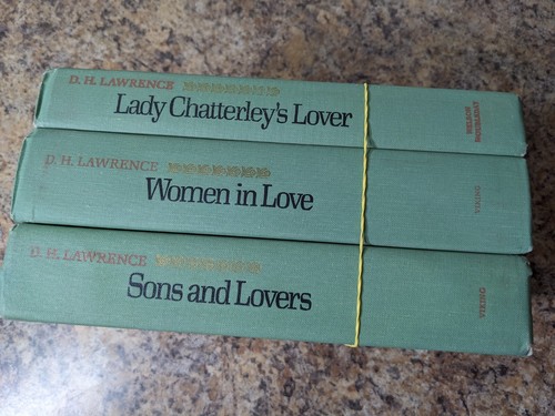 3 Book Set D. H. Lawrence: Women in Love, Sons and Lovers, Lady Chatterley's Lov - Picture 2 of 6
