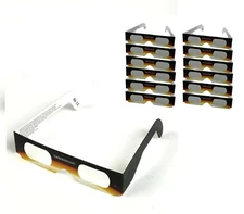 NEW 12 Packs Solar Eclipse Sun Viewer Glasses ISO Certified 2024 NASA Approved