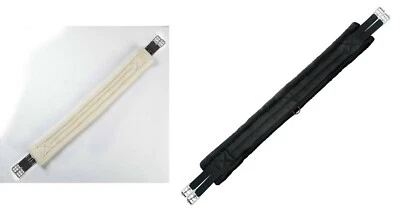 Sattelgurt Bauchgurt mit softem Kunstfell an der Innenseite für mehr Komfort USG