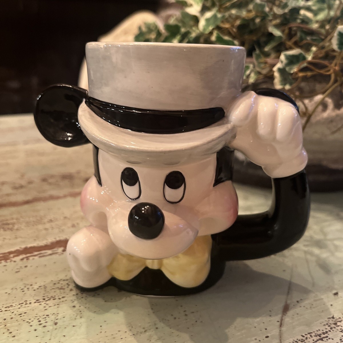 Disney Vintage Mickey Mouse 3D hat Vintage Winking Mickey Mouse 3D Ears Winking Hat 90s … - Gem main image 3