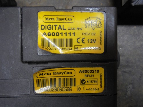 VW VOLKSWAGEN EOS 2008 META EASYCAN PARKING DISTANCE ECU WITH 3 SENSORS SAT-P235 - Picture 3 of 5