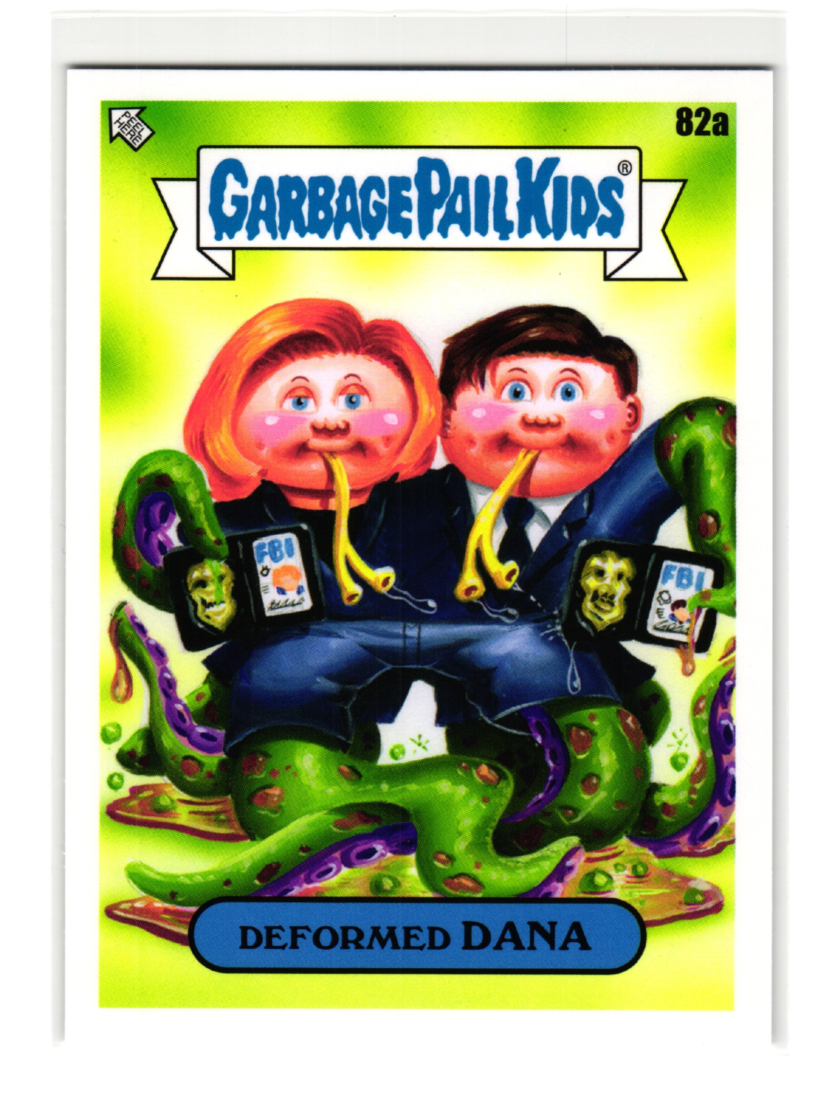 Deformed Dana 2023 Garbage Pail Kids X Files Parody Card & Series Checklist 62a