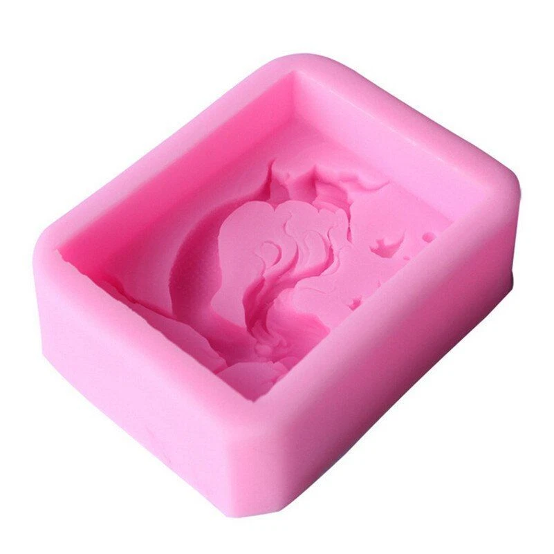 Mermaid Fish Silicone Soap Molds-DIY Soap Making Chocolate Bake Mold Craft Tools - Image 3 of 4