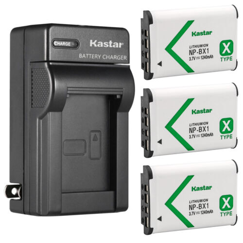 Kastar Battery AC Wall Charger for Sony NPBX1 X-Series Sony Vlog Camera ZV-1 ZV1 - Picture 10 of 11