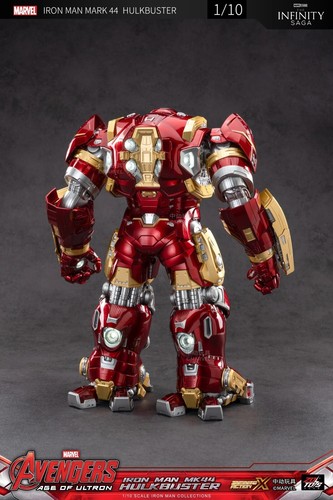 ZD Toys HULKBUSTER 2.0 IRON MAN MARK 44 LED Avengers Age of Ultron NEW! - Picture 11 of 16