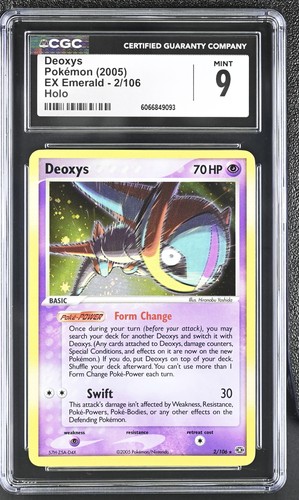 Deoxys graded CGC 9 for sale on eBay