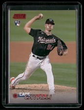 Cade Cavalli Rookie 2023 Stadium Club Red Foil Washington Nationals #111