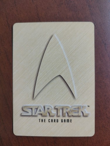 NEW UNCIRCUATED 1996 Star Trek The Card Game |Wild Phaser Mishap - Picture 2 of 2