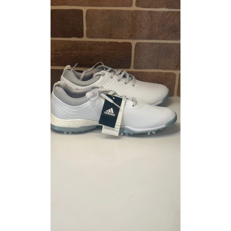 Botines de golf Adidas zapatos Adipower 4orged mujer talla 11 blanco plateado Foto 3 de 4