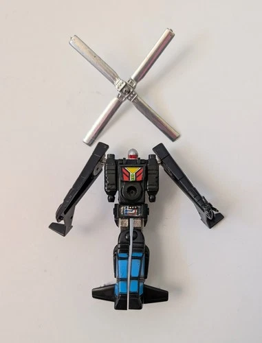 Gobots Bandai Tonka - Vintage 1989s  Wrong Way MR-41 Helicopter - Incomplete