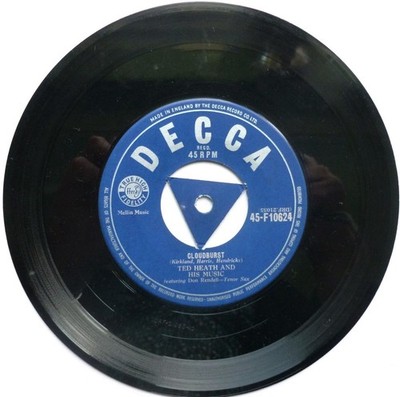 Ted Heath Cloudburst 7'' Decca F10624 EX 1950s