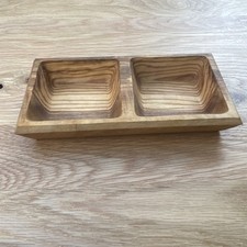 Gewürzdose aus Olivenholz - 2er Set