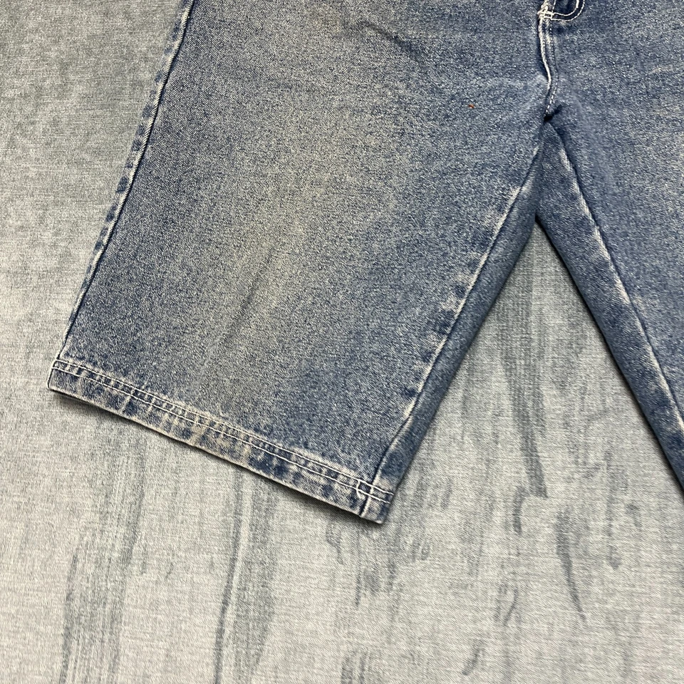 Bermuda masculina Y2K GP 512 autêntica Spirit 36 azul denim lavagem média - Imagem 4 de 4