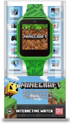 Minecraft Smartwatch - Touchscreen Interactive Watch with Camera [New, Sealed]