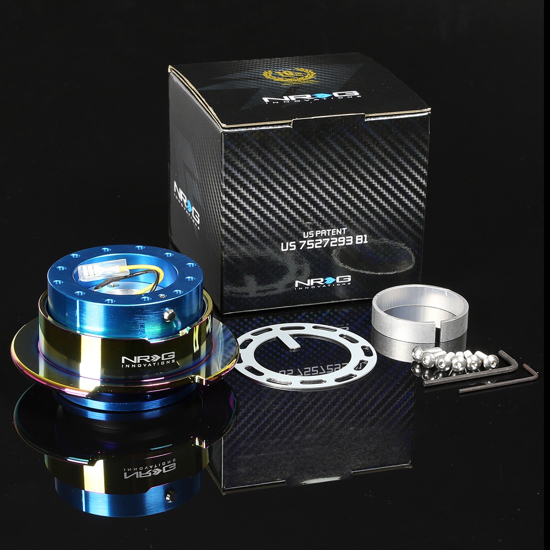 Acura NSX 1991-2005 Hubs with bearing ring Set Blue