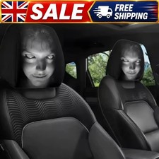 2/4Pcs Car Headrest Covers With Funny Cartoon Print,For Auto Interior Decoration
