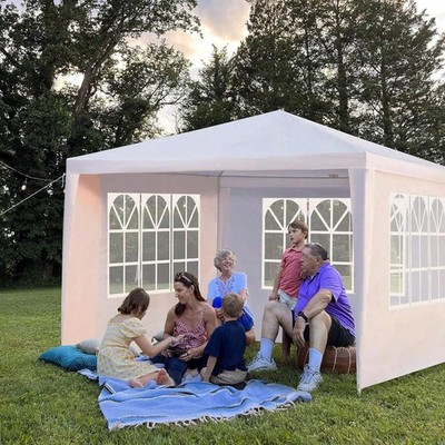 Outdoor Party Tent Patio Canopy Gazebo Removable Sidewalls Instant Event Cater