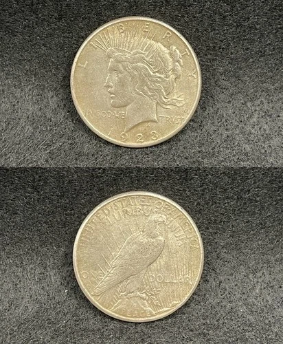 1923 Peace Silver Dollar $1 Coin Circulated/Ungraded/Uncertified 90% Silver