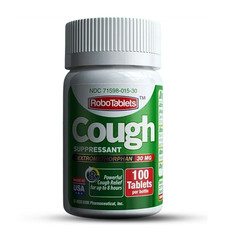 Cough Suppressant 100 Tablets 30mg Dextromethorphan