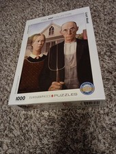 American Gothic by Grant Wood 1000 Piece Jigs...
