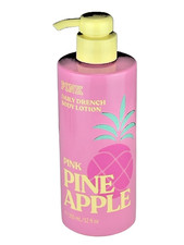 VICTORIA'S SECRET PINK PINK PINEAPPLE DAILY DRENCH BODY LOTION 12 oz 355ml NEW