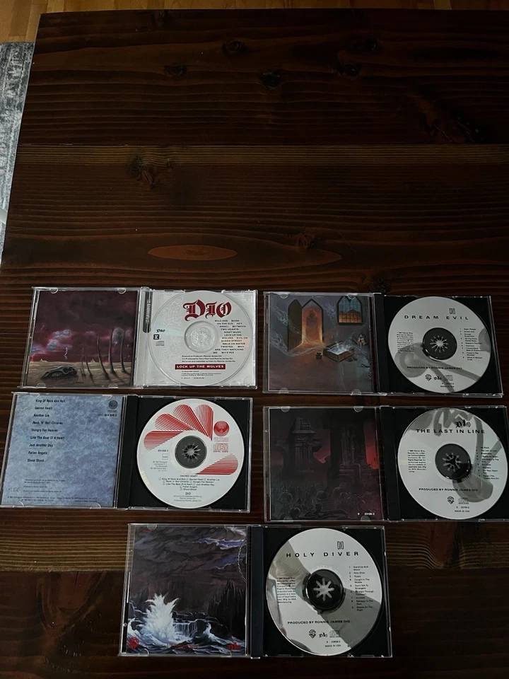 Dio 5 CD Set: Holy Diver to Lock Up the Wolves - Imagem 3 de 4