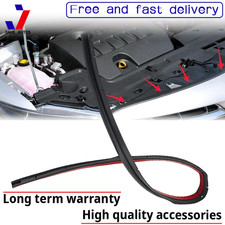 Rubber Engine Hood Seal Strip Fit 2007-13 Toyota Corolla Front Part 53395-02030