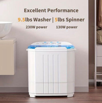 #ad #ad 14Lbs Portable Washing Machine Twin Tub Semi Automatic Compact Washer amp; Spinner $258.89