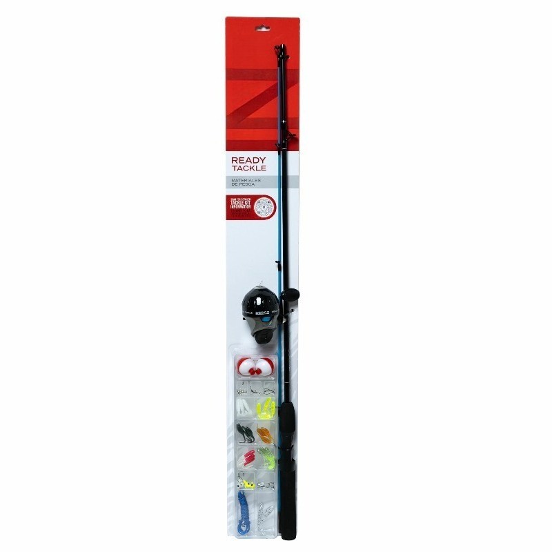  Spincasting Fishing Rod & Reel Combo 5-foot 6-inch 2-piece,