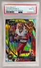 8230 Jayden Daniels 2024 Panini Select #217 Red Yellow Shock Club RC PSA 10
