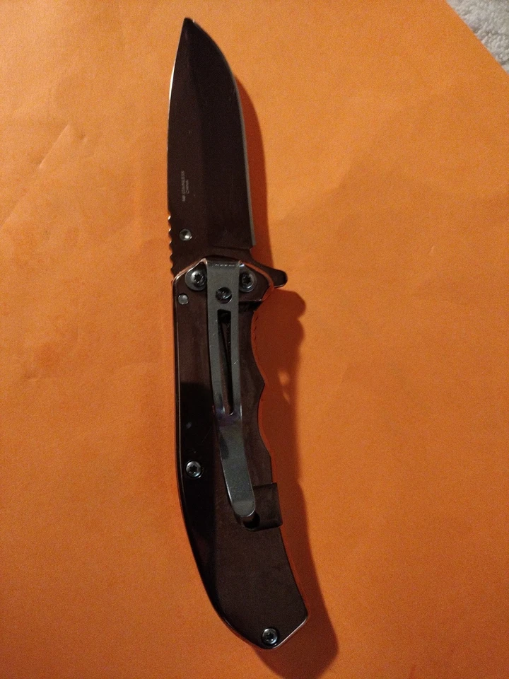 Глянцевый универсальный мини складной нож из нержавеющей стали, Китай, вкладыш замок - Изображение 4 из 4