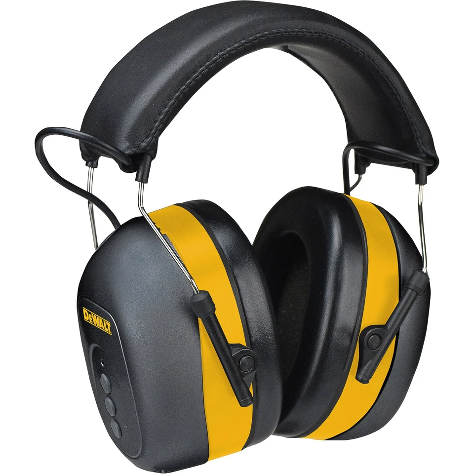 Protector auditivo Bluetooth DEWALT 25 NRR, modelo # DPG17 Foto 2 de 2