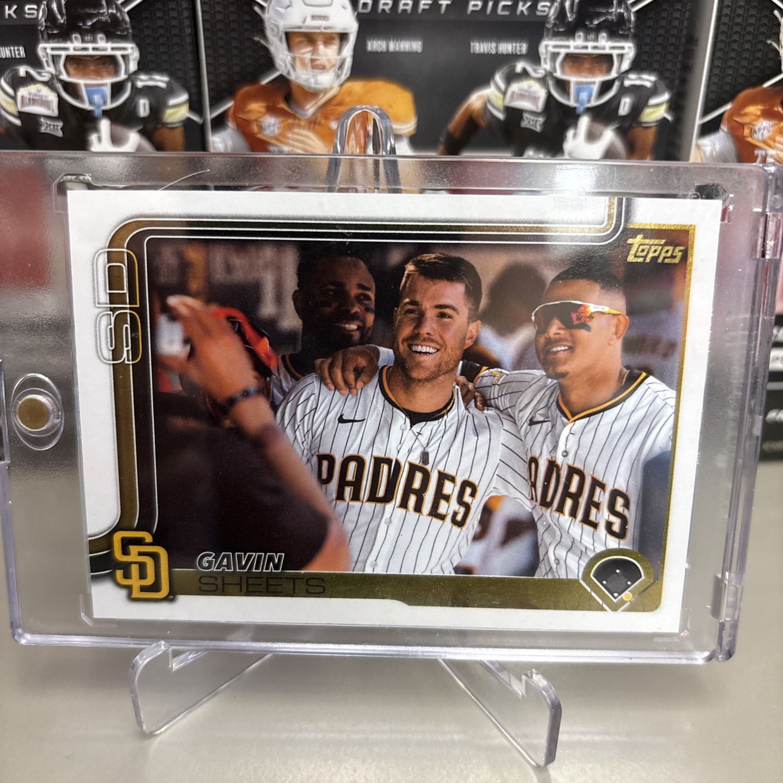 2025 Topps Update Gavin Sheets Golden Mirror Image #US225 SSP Padres