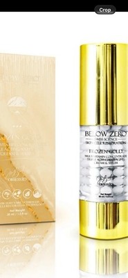 Below Zero BZ Frozen Gold Triple Acting Anti-Aging Cream & Serum 30ml
