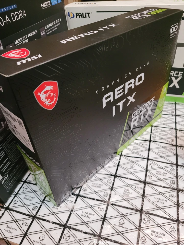 MSI Nvidia Geforce RTX 3060 AERO ITX 12gb PC Gaming Graphics card Expert Tested - Image 3 of 4