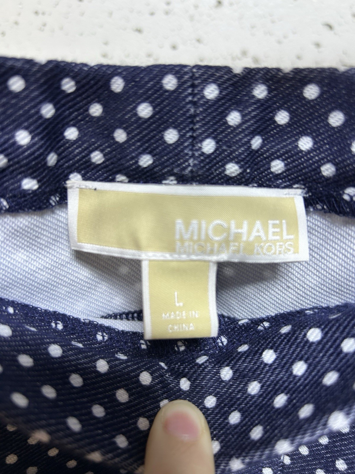 MICHAEL KORS Basic True Navy Stretch Pull-On Pant… - image 4