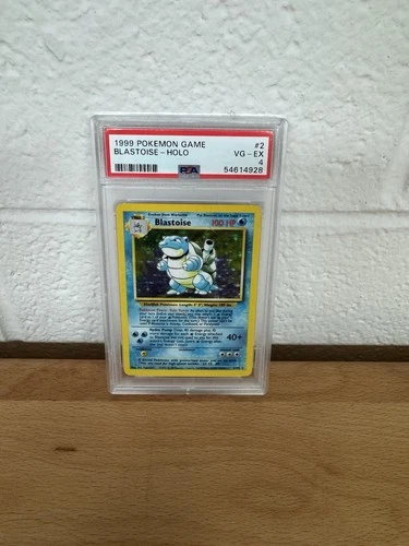 Pokemon Base Set Unlimited Blastoise 2/102 PSA 4
