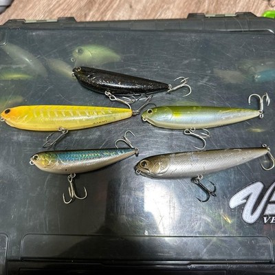 LUCKY CRAFT Sammy Topwater 5-Piece Set fly topwater Scratched Fishing Lure Hard