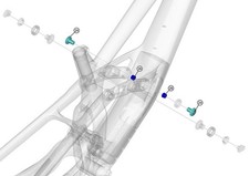 KIT VISSERIE MONTAGE AMORTISSEUR TRUNNION LAPIERRE SPICY - 6411450566246