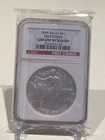 2006 $1 American Silver Eagle 1 oz .999 Fine Silver NGC Gem Unc. First Strike