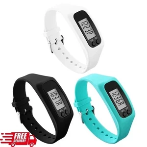 Step Contre-horloge Fitness Tracker Watch Imperméable Calorie Distance Pedomètre