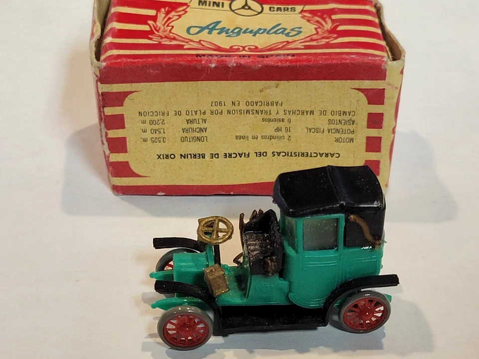 Mini coches Angulos Fiacre de Berlin orix o fabricados en España en los años 60 Verde Foto 2 de 2